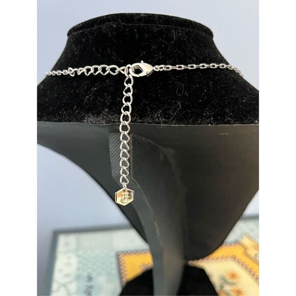 Touchstone Crystal by SWAROVSKI Crystal Layered Dangling Necklace - Picture 2 of 6